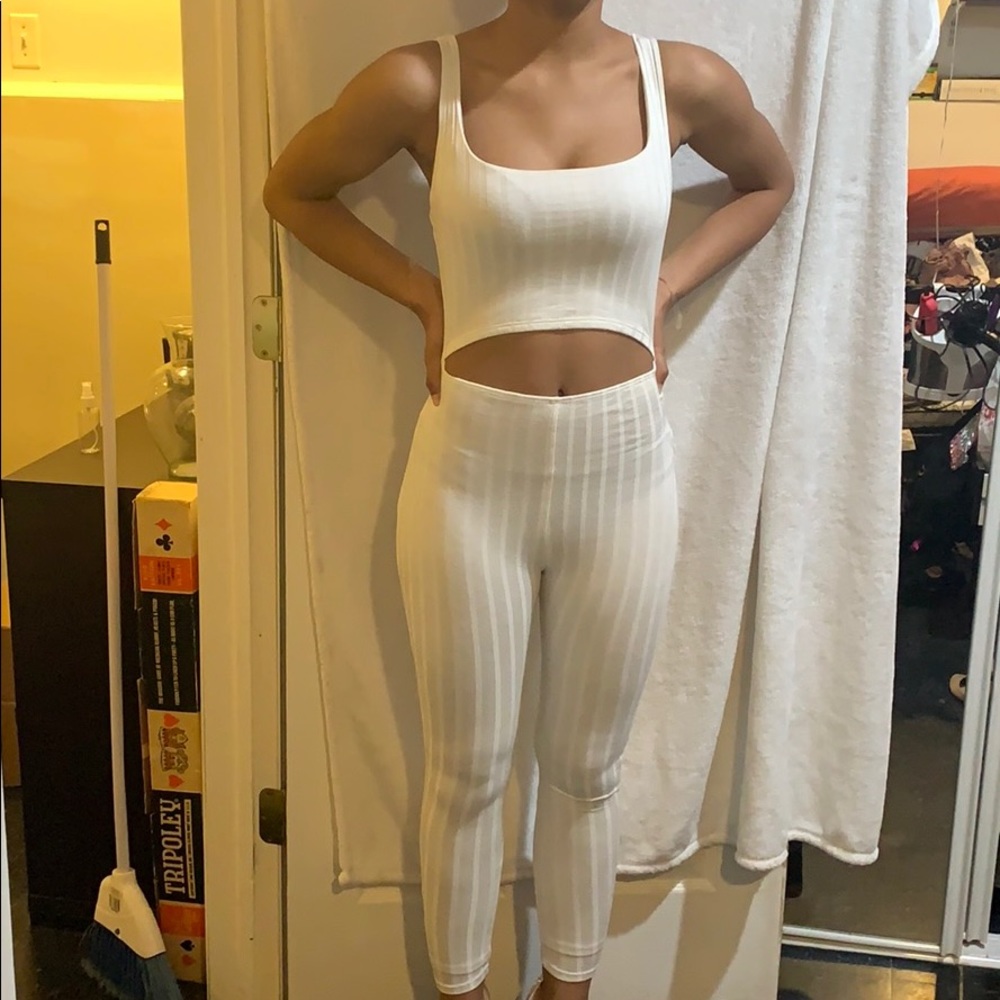 Off white one piece